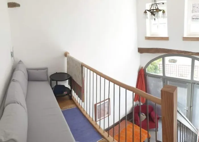 Moderne Mit In Bauernhausscheune Am Appartamento Biersdorf